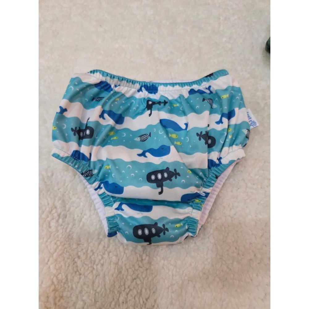 Lot of Baby Swim Diapers 3 different sizes‎ Blue Yellow Green